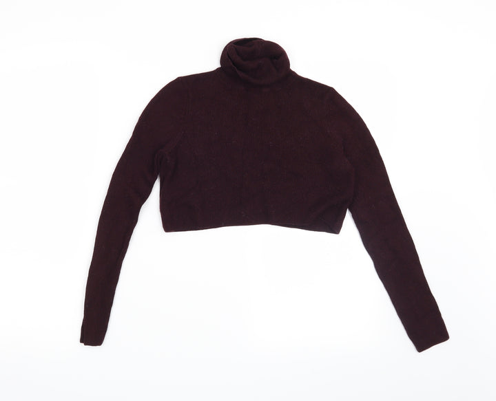 Topshop Womens Purple   Pullover Jumper Size 10