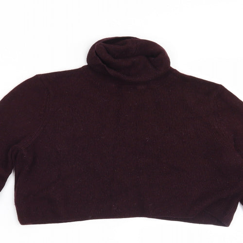 Topshop Womens Purple   Pullover Jumper Size 10