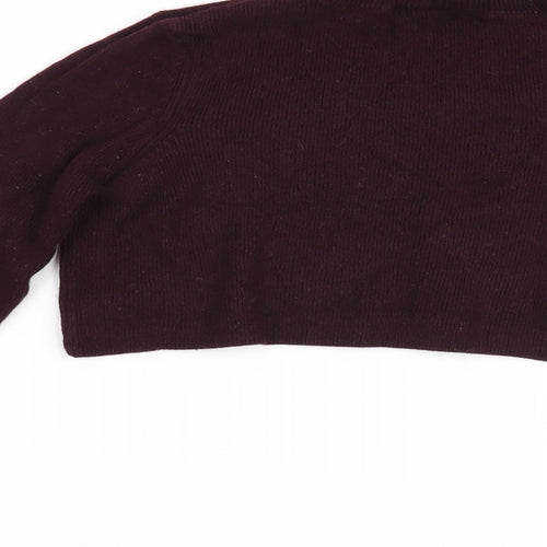 Topshop Womens Purple   Pullover Jumper Size 10