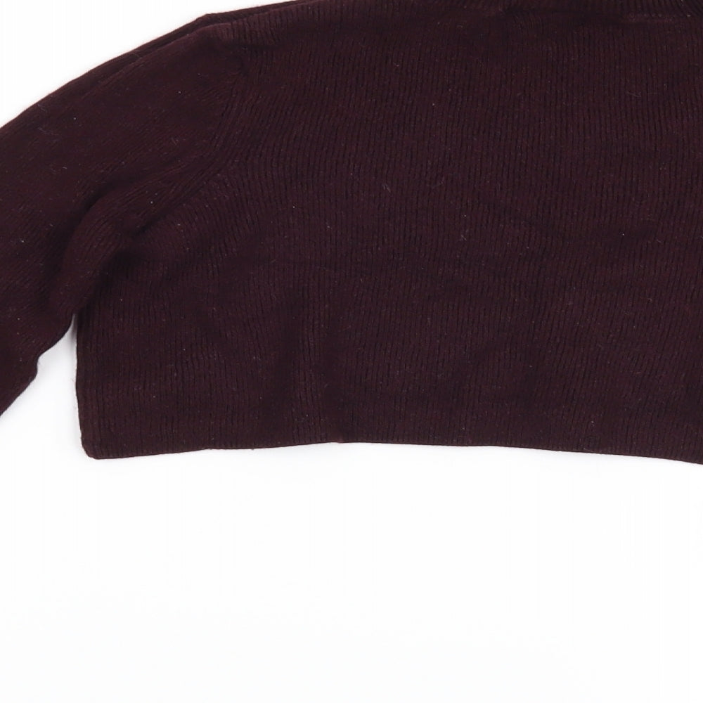 Topshop Womens Purple   Pullover Jumper Size 10