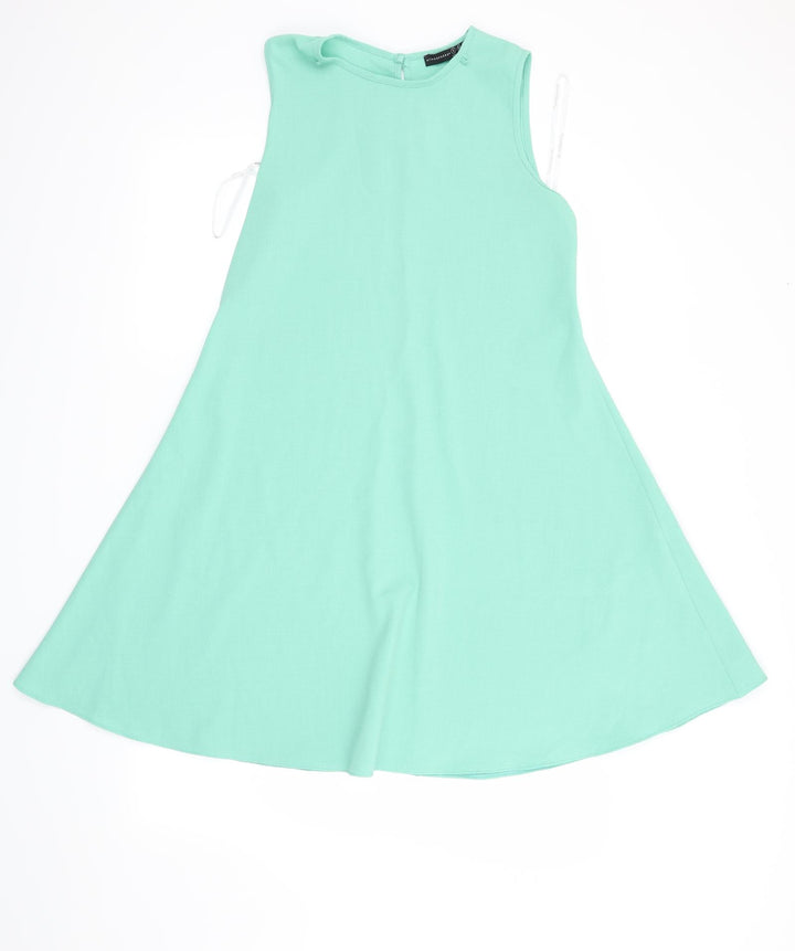 Atmosphere Womens Green Skater Dress Size 8