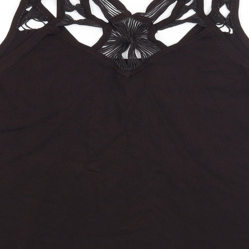 Spirit Womens Black   Basic Blouse Size 16