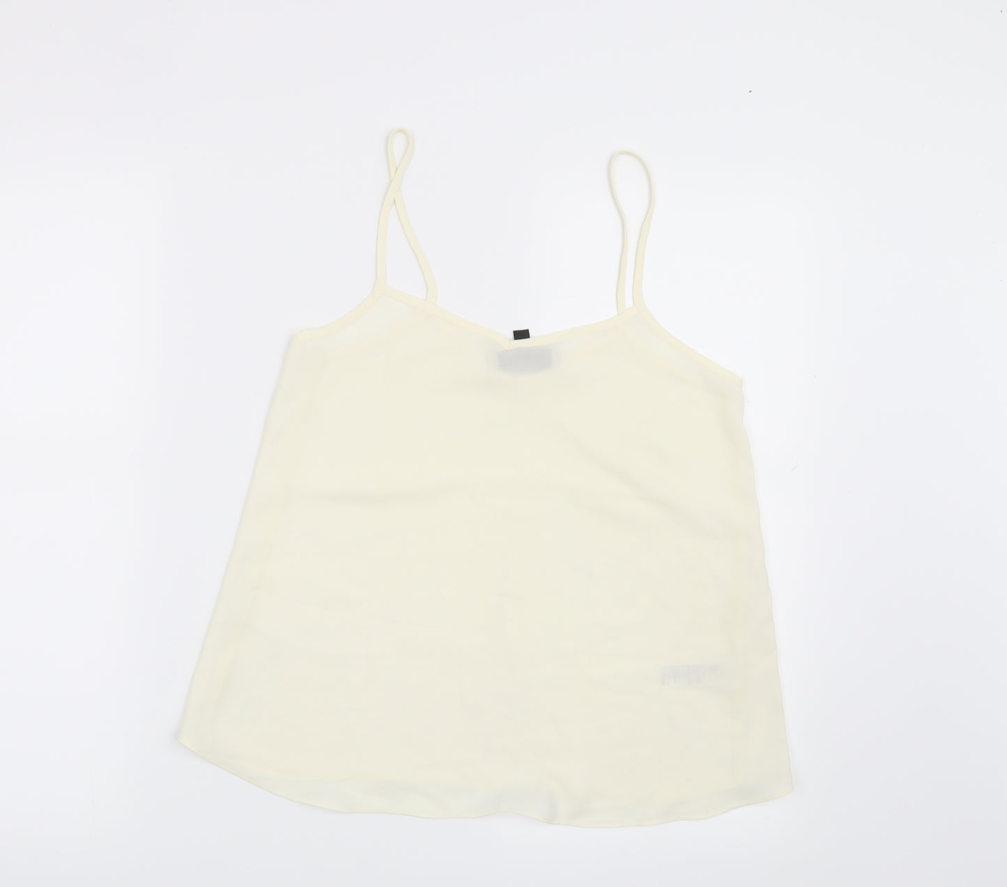 Topshop Womens Beige   Basic Blouse Size 8