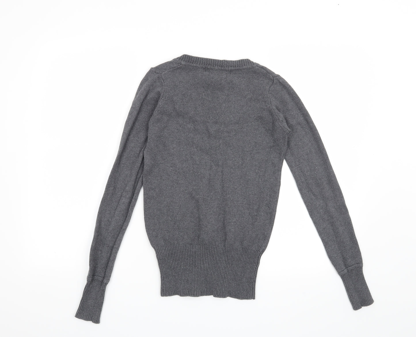 Zara Womens Grey   Pullover Jumper Size S