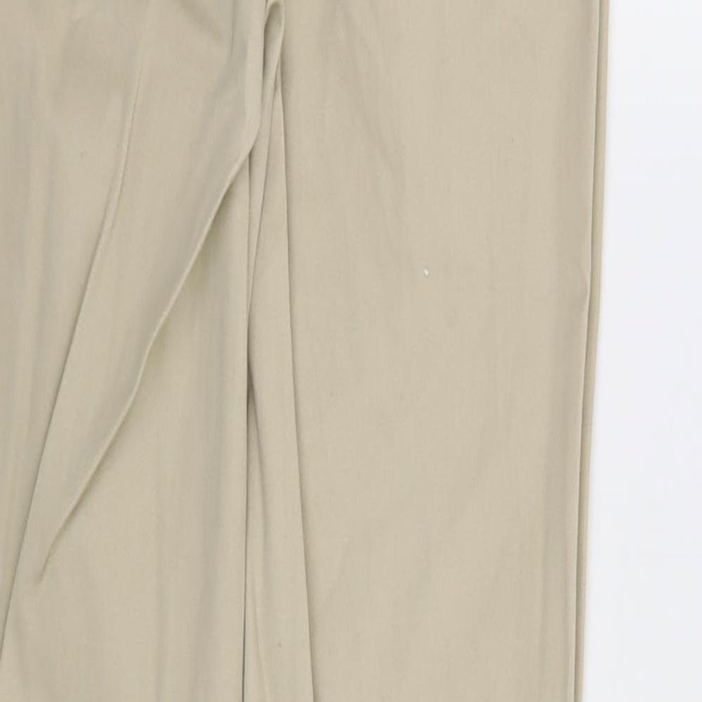 Mango Womens Beige   Trousers  Size 10 L30 in
