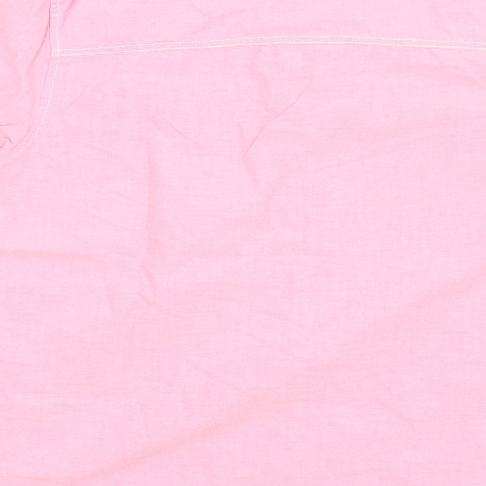 NEXT Mens Pink    Button-Up Size M