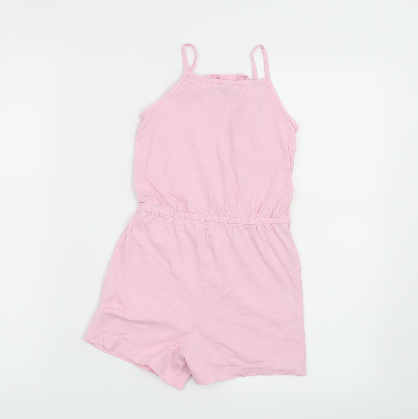 Primark Girls Pink   Playsuit One-Piece Size 6-7 Years