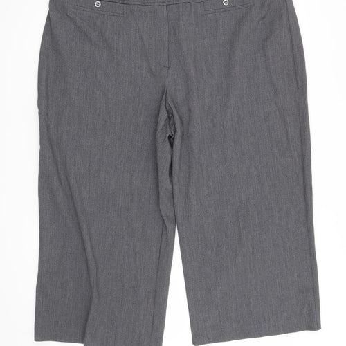 BHS Womens Grey   Trousers  Size 18 L21 in