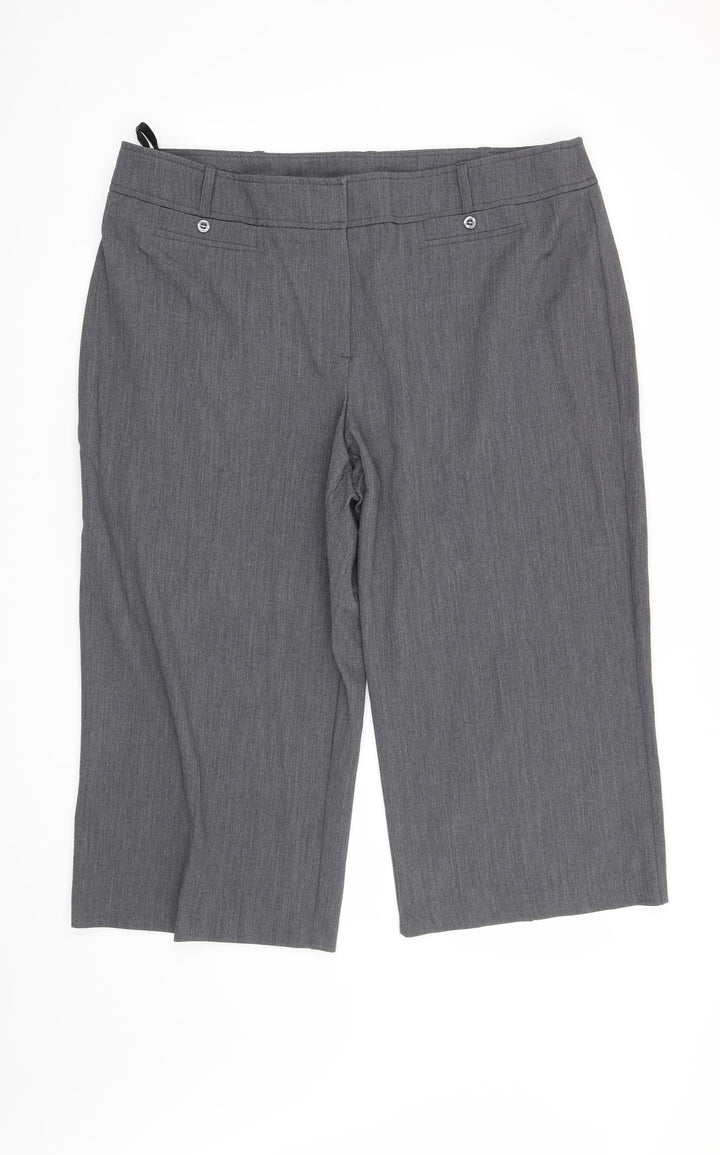 BHS Womens Grey   Trousers  Size 18 L21 in