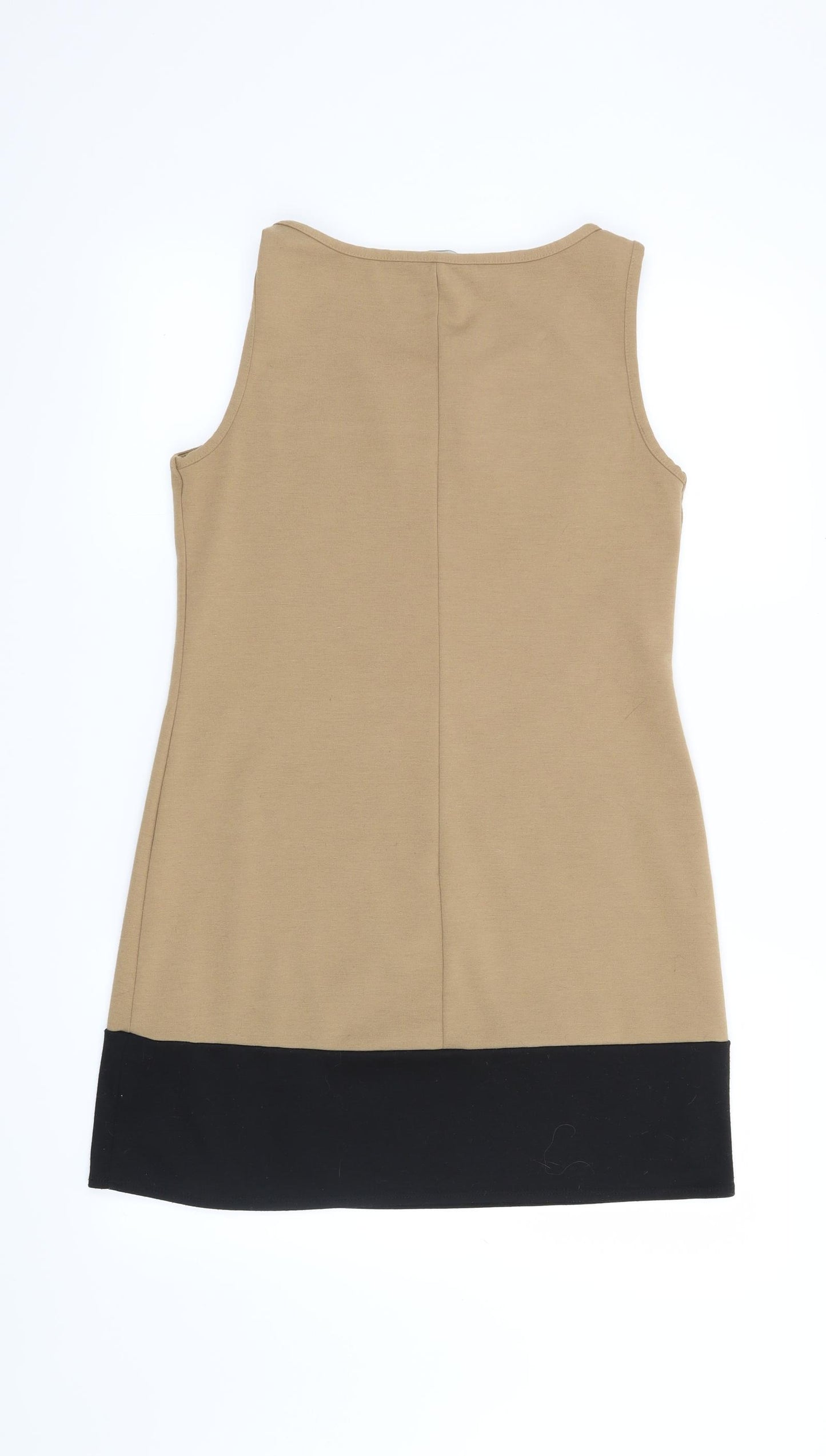F&F Womens Brown Striped  Shift  Size 10