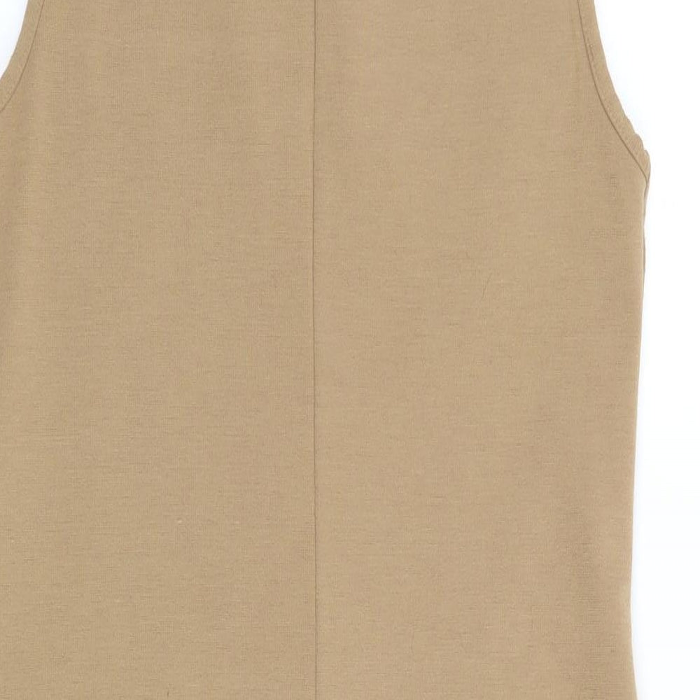 F&F Womens Brown Striped  Shift  Size 10