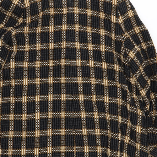 Charles Womens Multicoloured Striped  Overcoat Coat Size 16