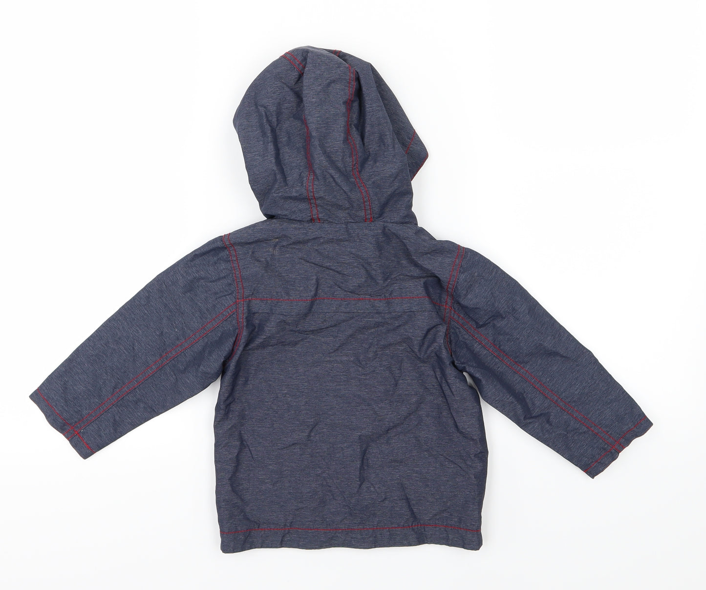Primark Boys Blue   Basic Coat Coat Size 18-24 Months