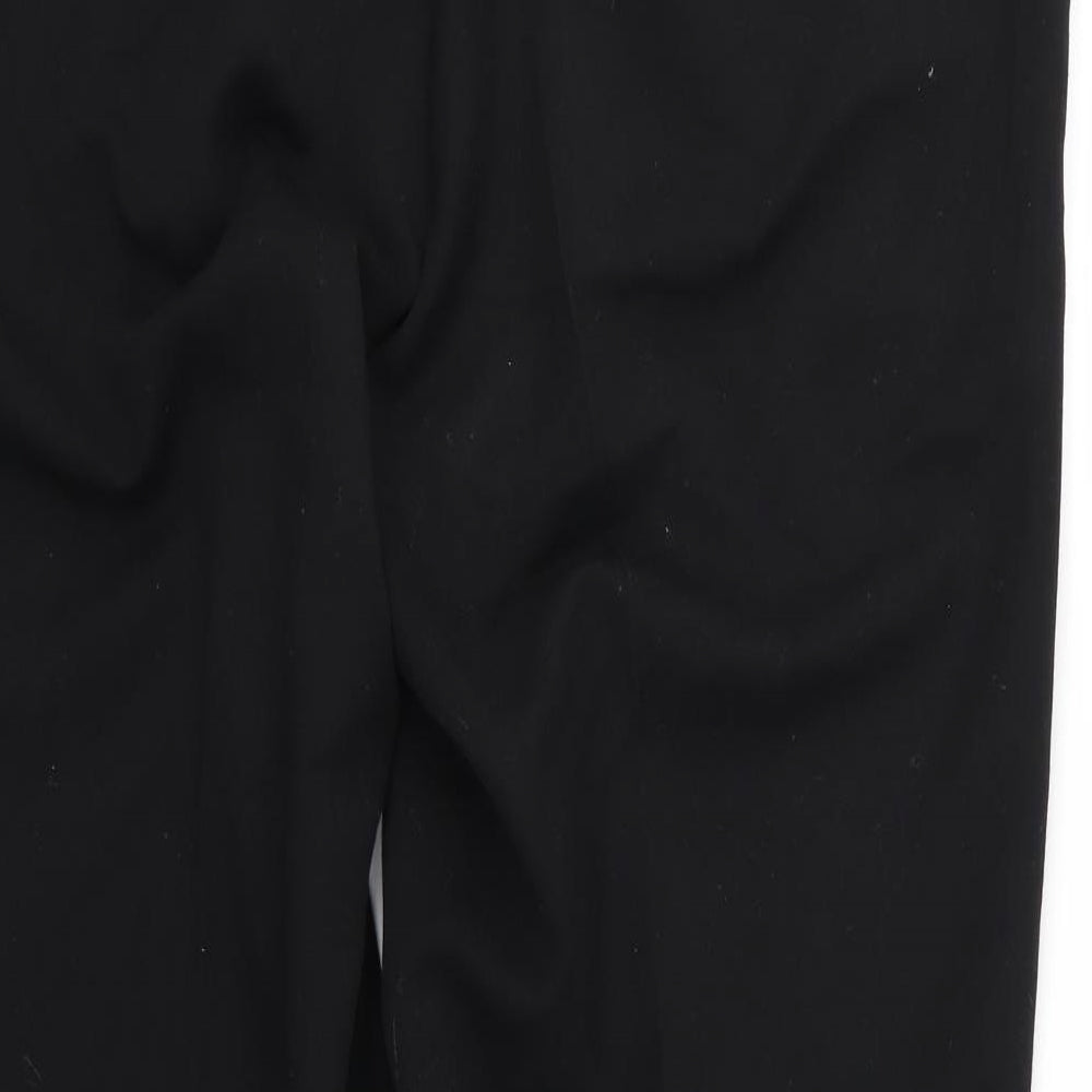 Rogers+Rogers Womens Black  Rayon Trousers  Size 20 L27 in