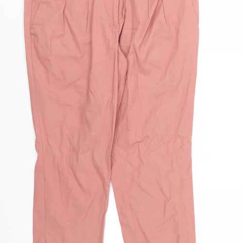 NEXT Womens Pink   Trousers  Size 12 L24 in