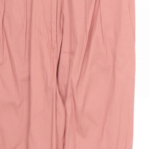 NEXT Womens Pink   Trousers  Size 12 L24 in