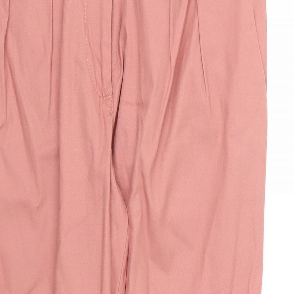 NEXT Womens Pink   Trousers  Size 12 L24 in