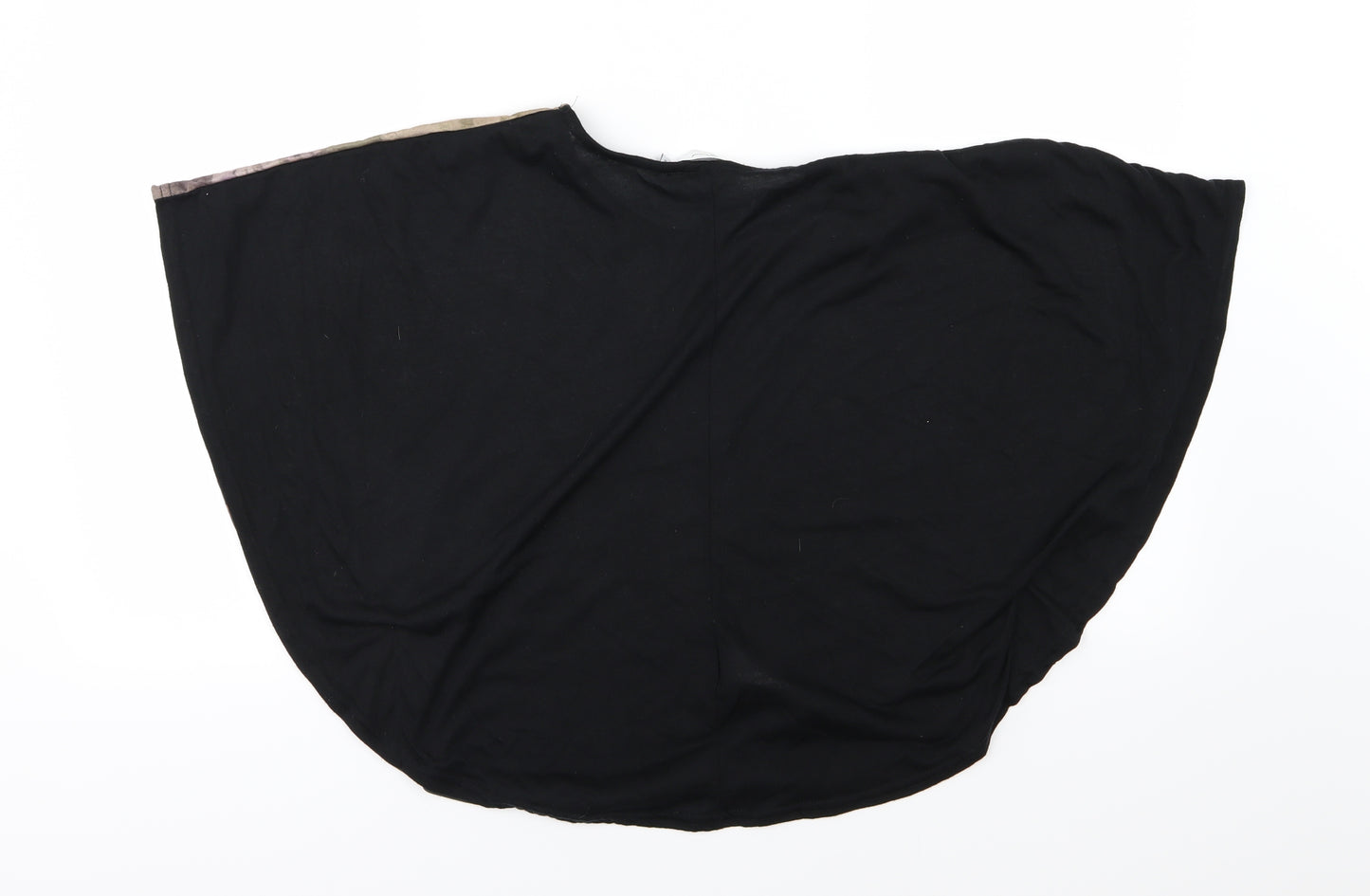 New Look Womens Black  Jersey Basic T-Shirt Size 12  - butterfly