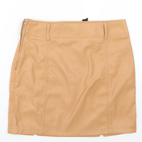 Threadbare Womens Brown   A-Line Skirt Size 10