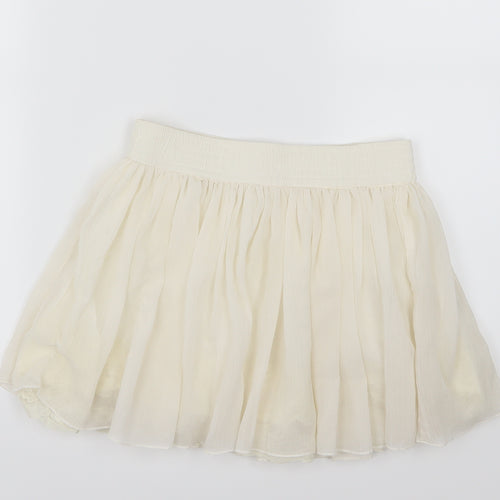 HOOCH Girls Ivory   A-Line Skirt Size 8-9 Years