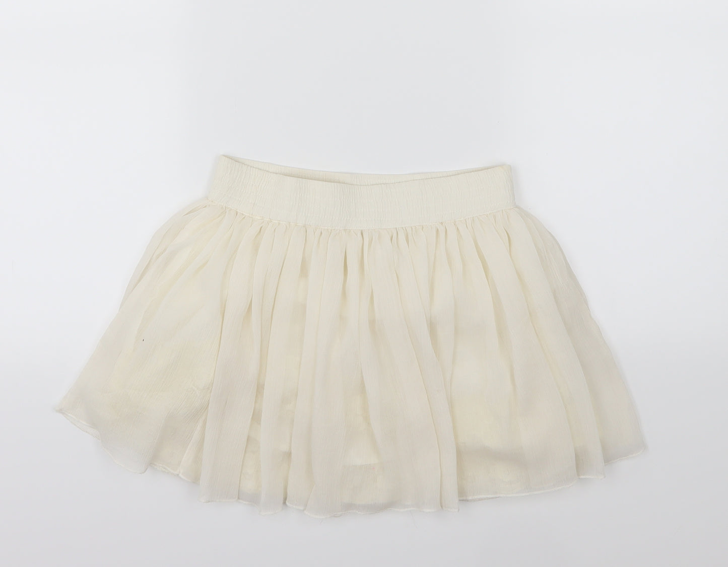 HOOCH Girls Ivory   A-Line Skirt Size 8-9 Years
