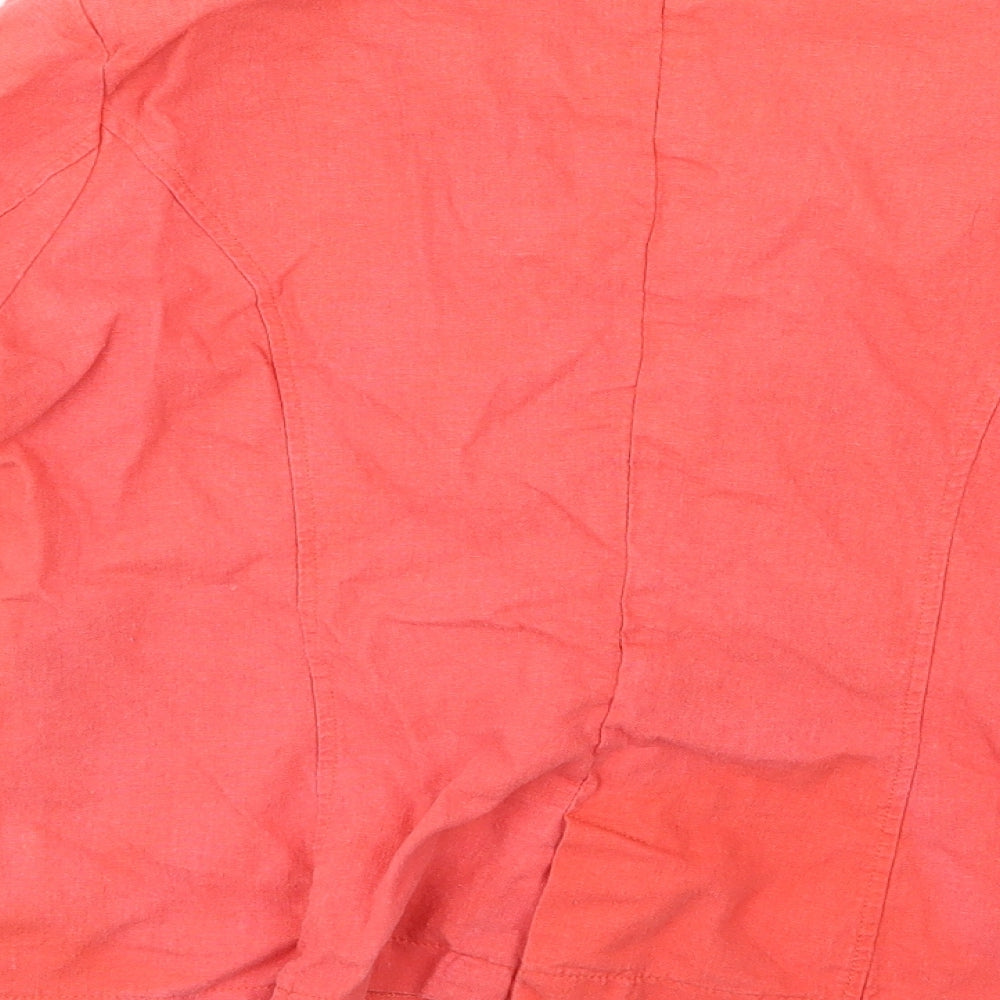 Peacocks Womens Red   Jacket  Size 14