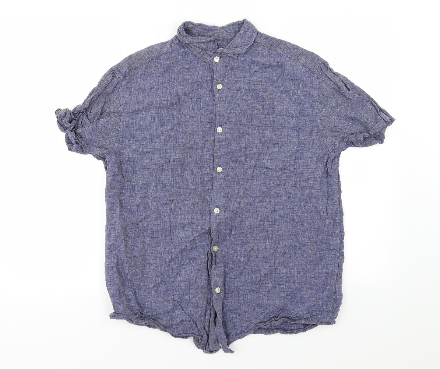 Cedar Wood State Mens Blue    Button-Up Size M
