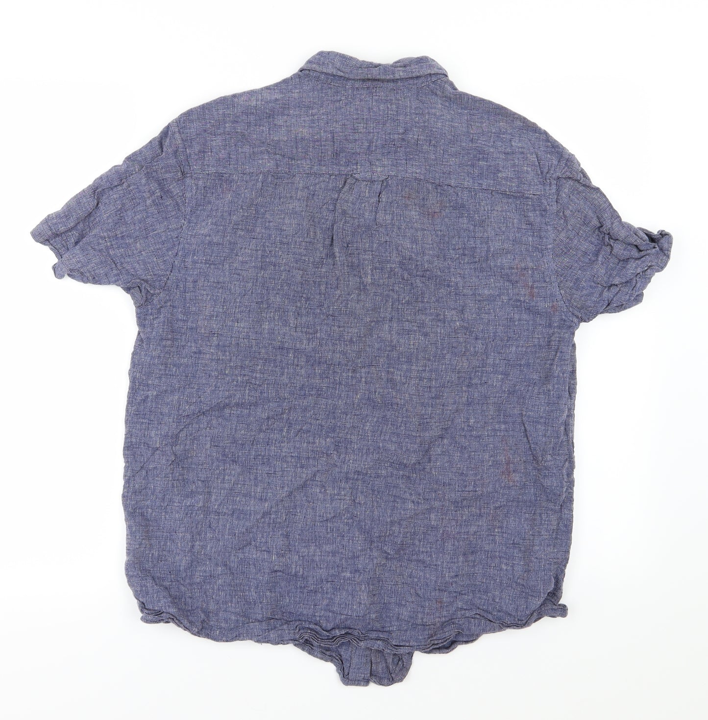 Cedar Wood State Mens Blue    Button-Up Size M
