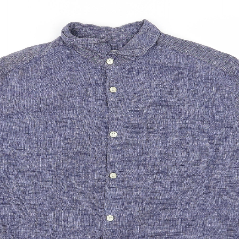 Cedar Wood State Mens Blue    Button-Up Size M