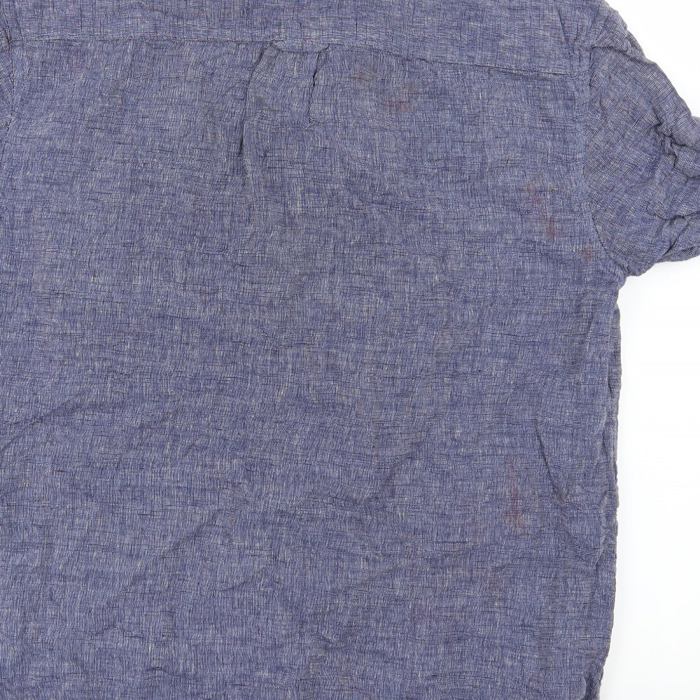 Cedar Wood State Mens Blue    Button-Up Size M