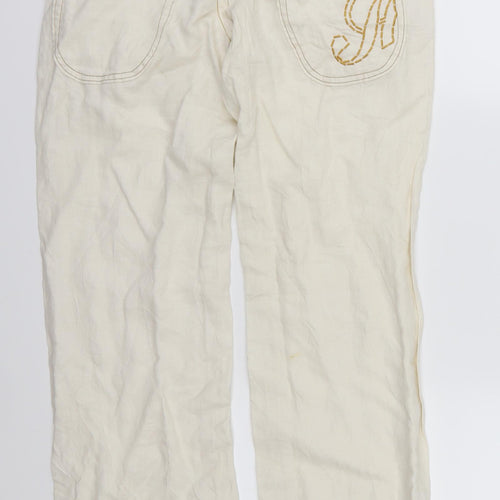 House Womens Ivory   Cargo Trousers Size S L31 in