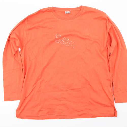 Preworn Womens Orange   Pullover Jumper Size 18