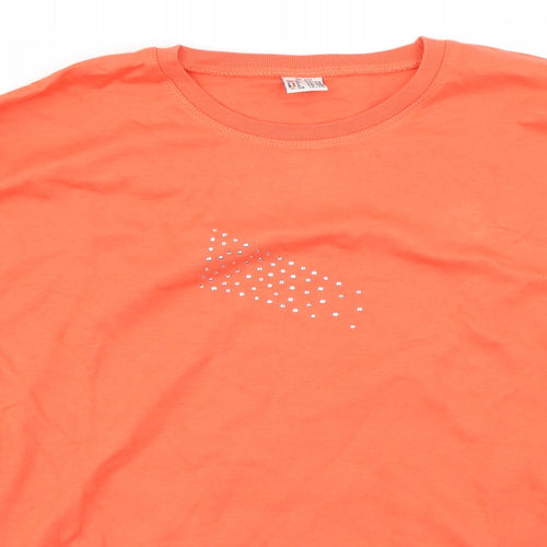 Preworn Womens Orange   Pullover Jumper Size 18