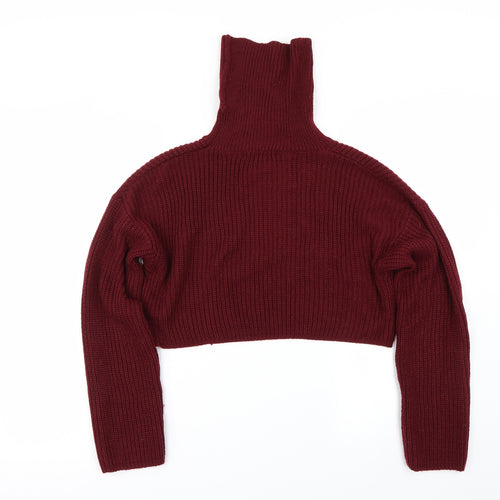 Missguided   Womens Purple   Pullover Jumper Size S