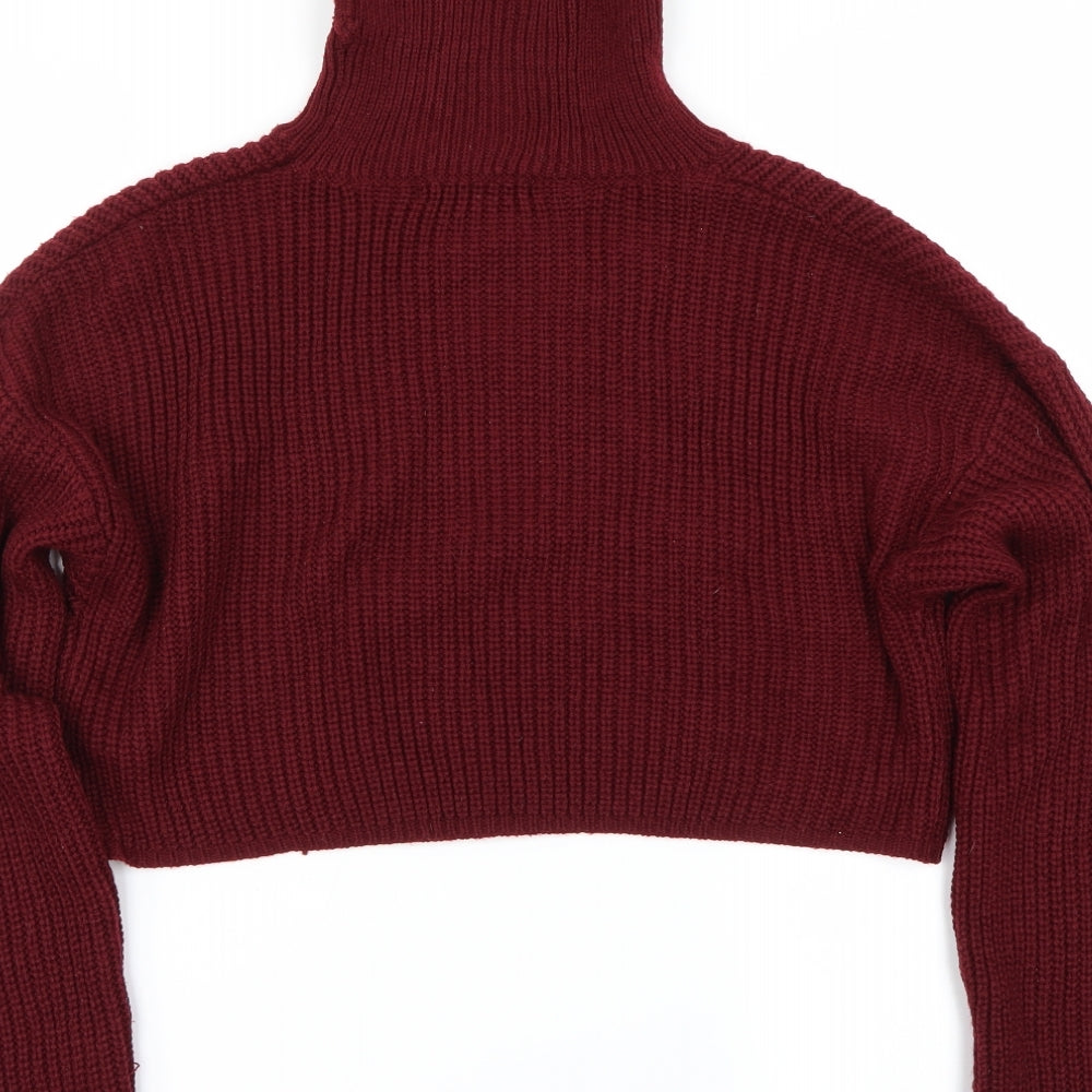 Missguided   Womens Purple   Pullover Jumper Size S
