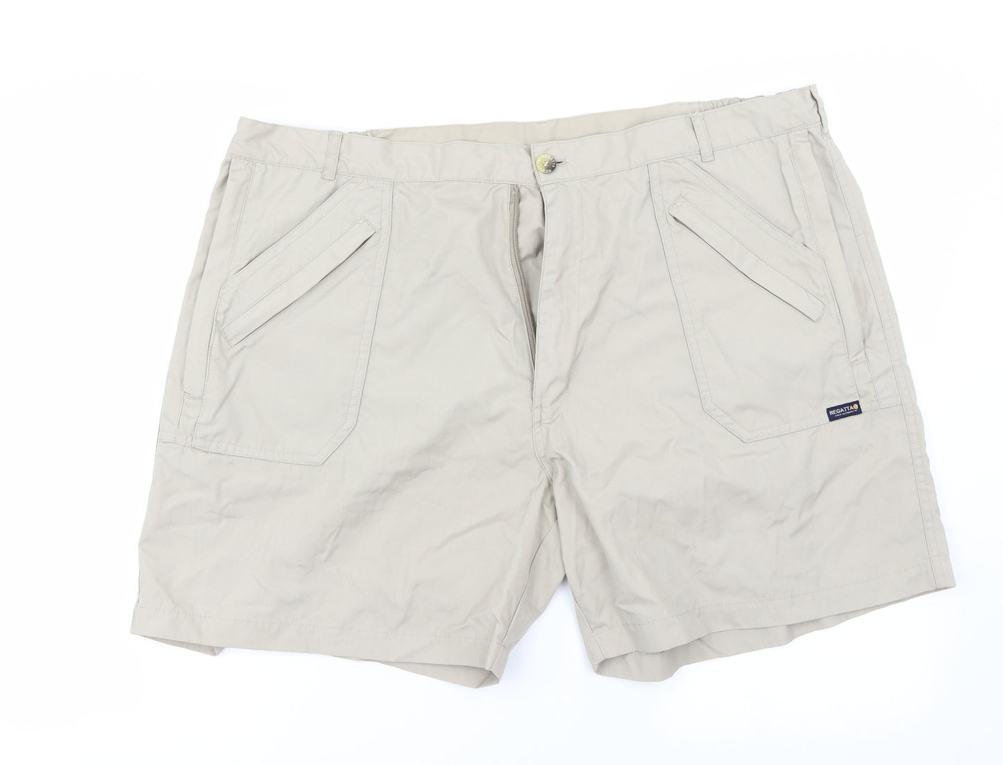 Regatta Mens Beige   Cargo Shorts Size 42 in