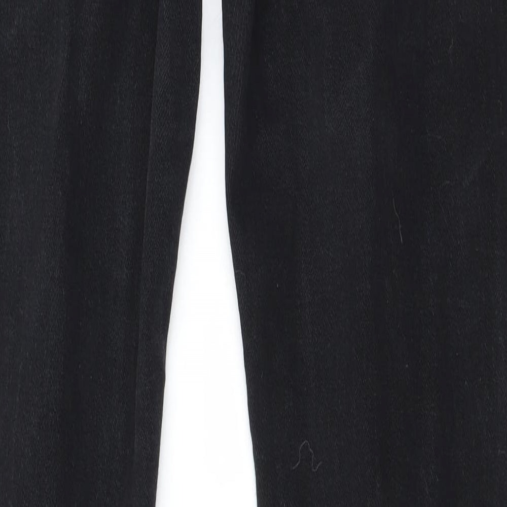 Preworn Womens Black   Straight Jeans Size 34 in L30 in