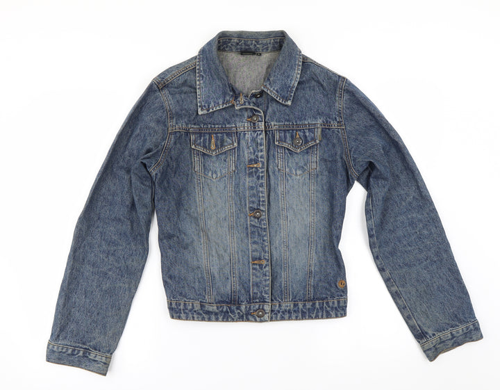 Chilli Pepper Womens Blue Jacket Coat Size S