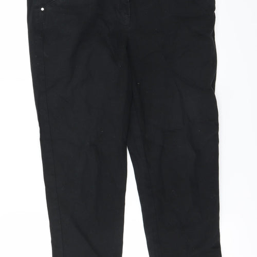 Wallis Womens Black   Trousers  Size 14 L22 in