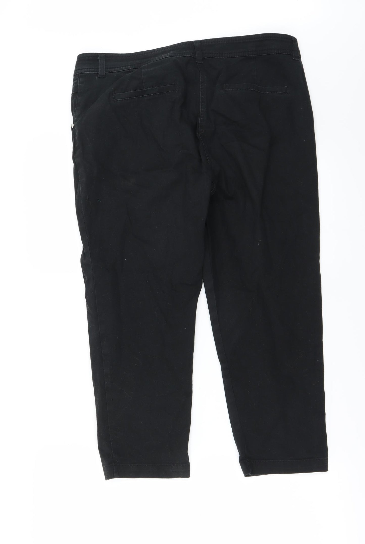 Wallis Womens Black   Trousers  Size 14 L22 in