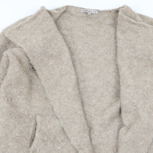 Amaryllis Womens Beige   Cardigan Jumper Size 14