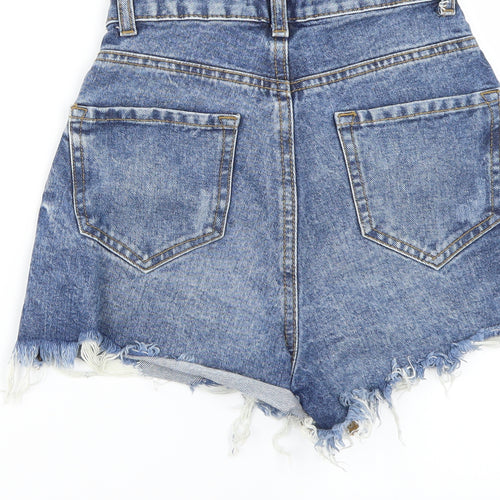 denim co Womens Blue   Cut-Off Shorts Size 4