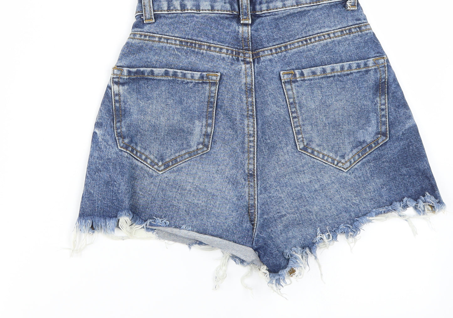 denim co Womens Blue   Cut-Off Shorts Size 4