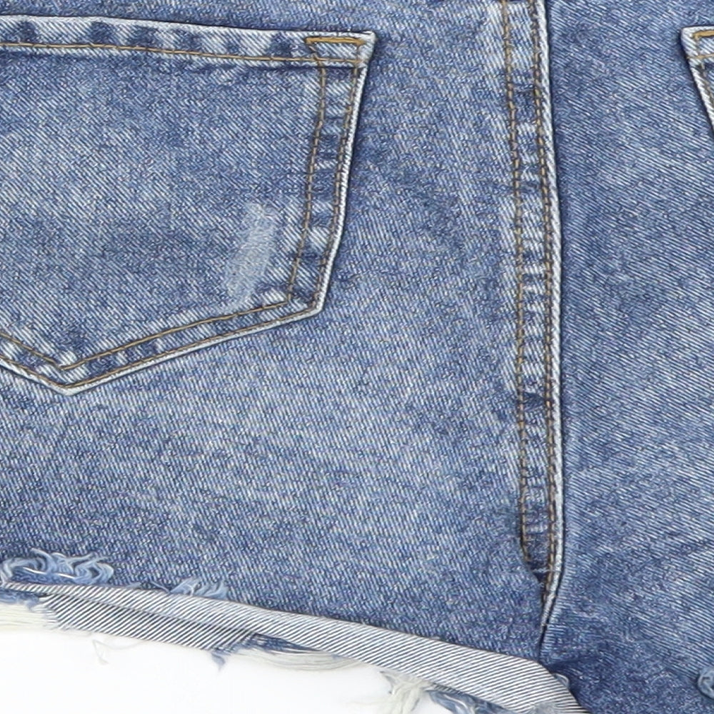 denim co Womens Blue   Cut-Off Shorts Size 4