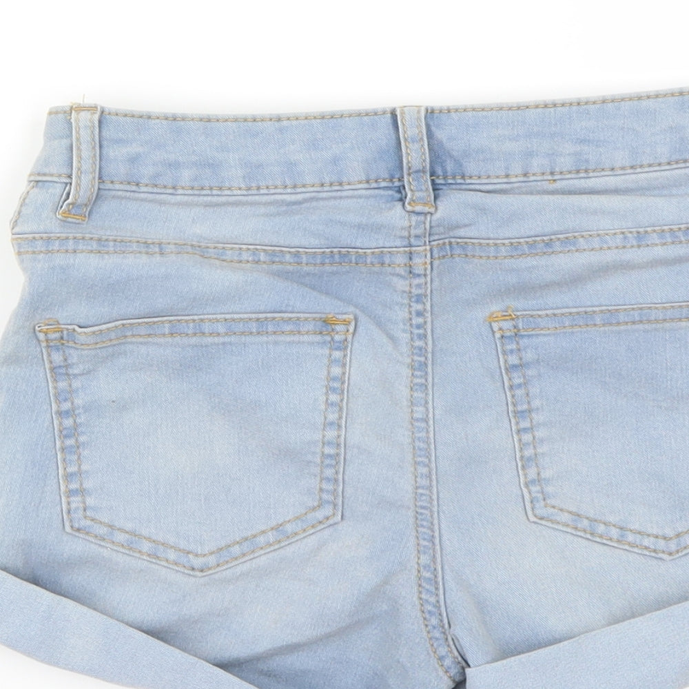 denim co Womens Blue   Cut-Off Shorts Size 4
