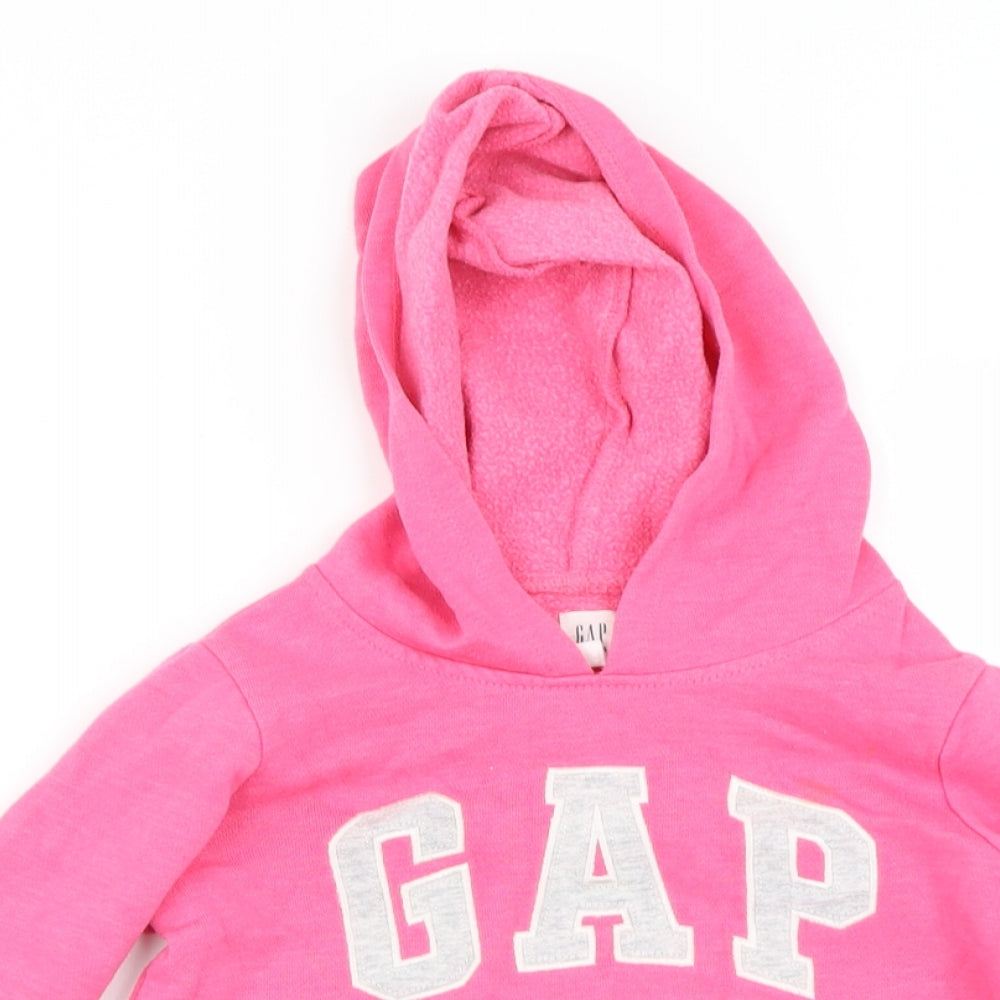 Gap Girls Pink   Pullover Hoodie Size 5-6 Years