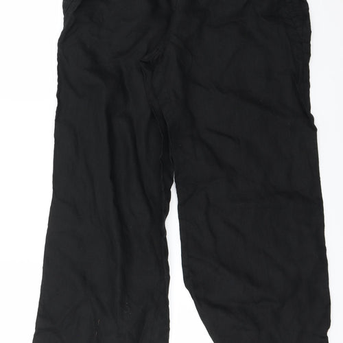 Marks and Spencer Womens Black   Trousers  Size 34 in L26 in