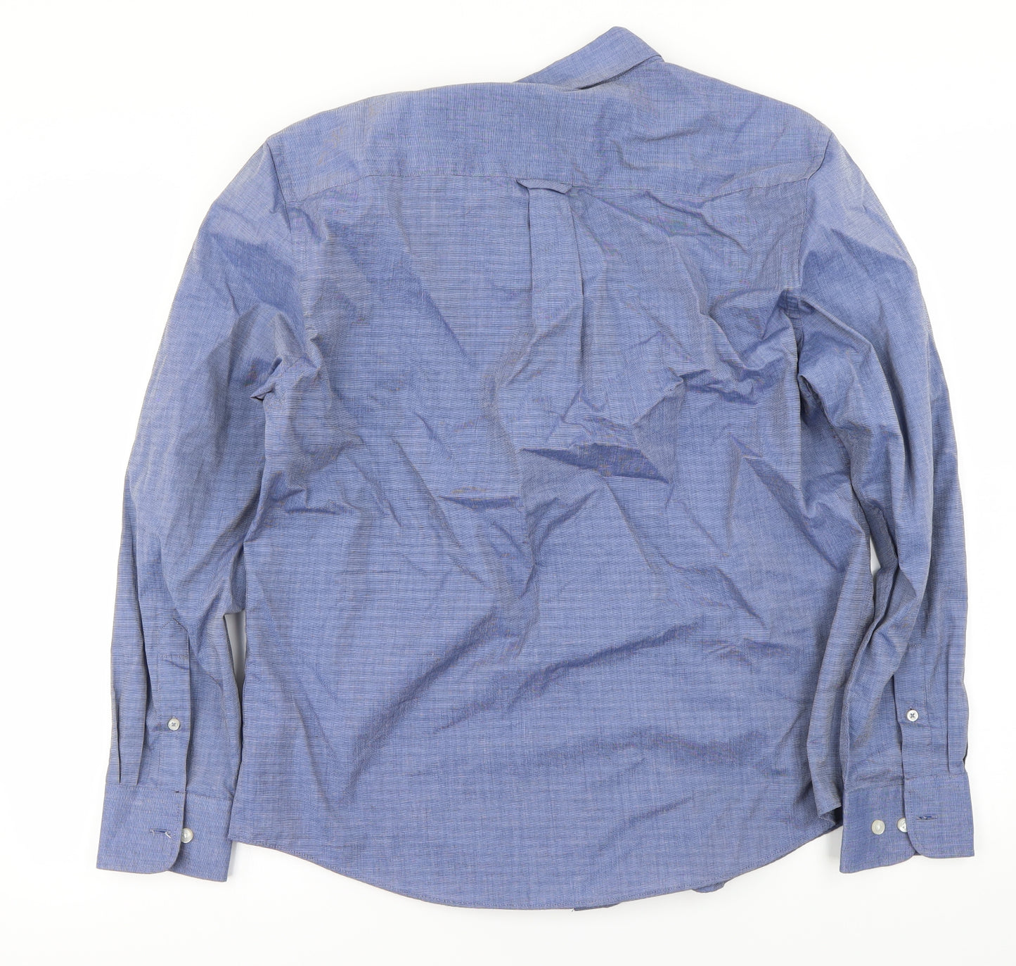 Maine New England Mens Blue    Button-Up Size M