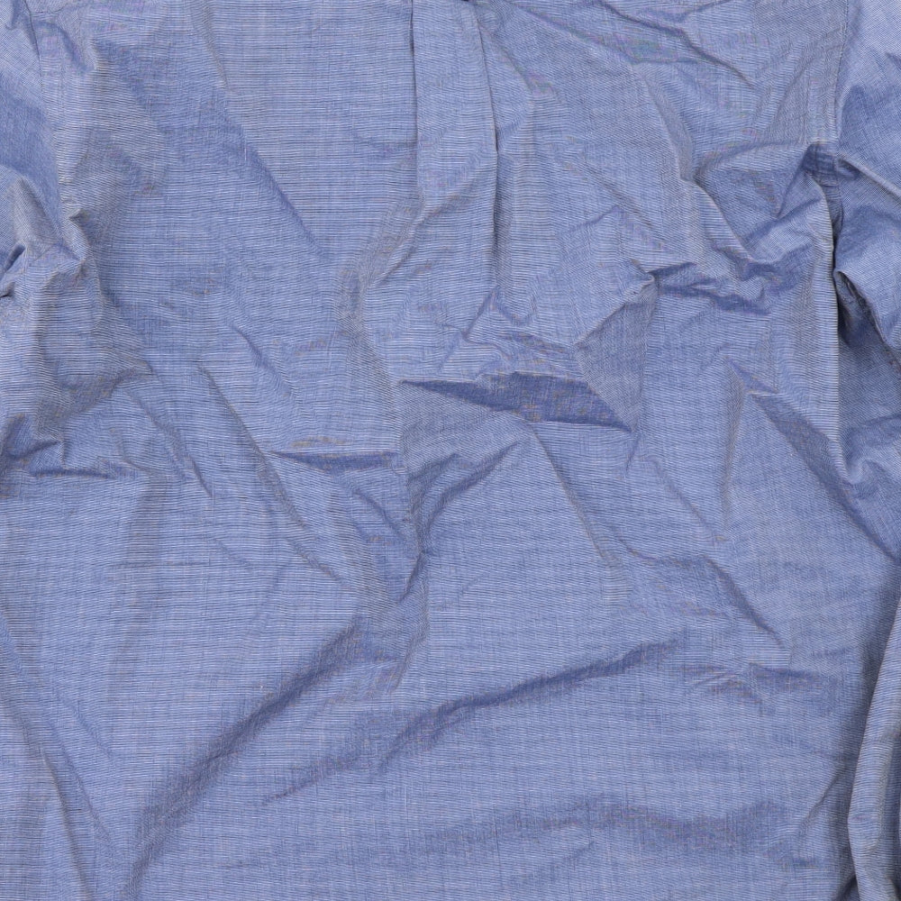 Maine New England Mens Blue    Button-Up Size M