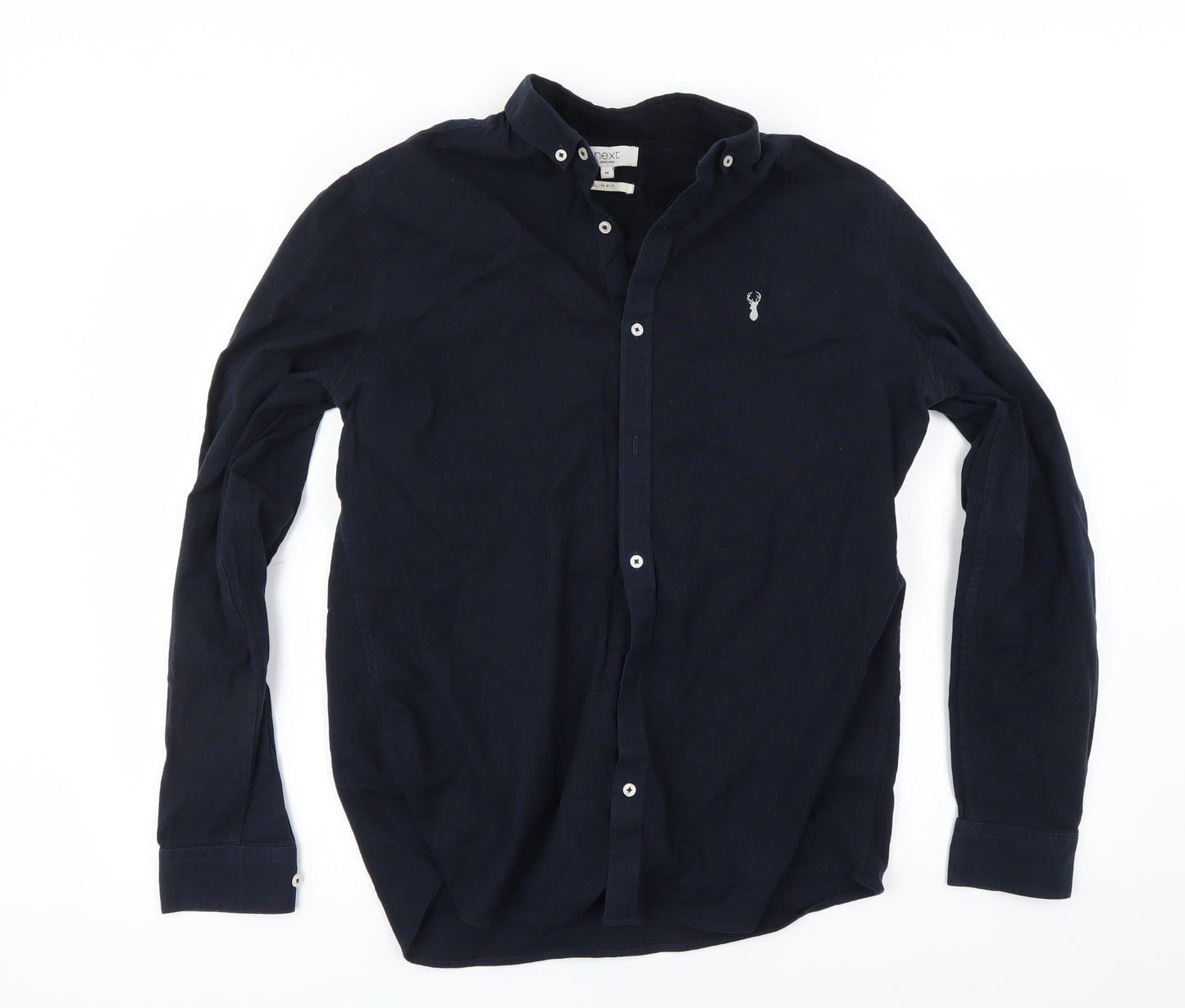 NEXT Mens Blue    Button-Up Size M
